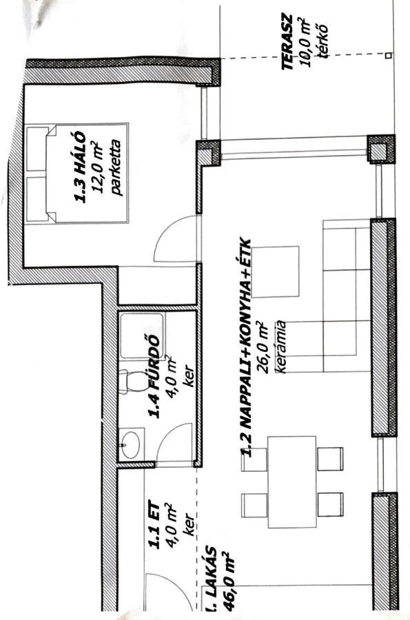 Olive Apartman Alsóörs Exterior foto